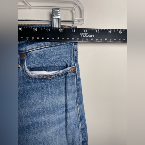 Levis Wedgie Straight Premium Blue Jeans Size 26 - Picture 8 of 16